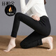 絲柏舍高腰小腳褲2025冬裝新款女裝時(shí)尚簡(jiǎn)約修身彈力保暖休閑褲