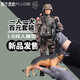 芭迪斯1:6中國(guó)兵人模型陸軍邊防戰(zhàn)士手辦可動(dòng)人偶和平使命PLUS退伍紀(jì)念 1:6 中國(guó)陸軍+警犬