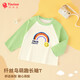 纖絲鳥(niǎo)（TINSINO）兒童長(cháng)袖T恤男女童t恤純棉卡通印花百搭打底上衣中小童衣服童裝