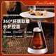 天林tianlin/天林阿波爐秋冬天智能語(yǔ)音桌面取暖器兩用神器圍爐煮茶 白合金款桌面(升級(jí)桌面)