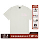 MEDM潮牌基礎(chǔ)款短袖t恤男女同款夏季美式寬松復(fù)古五分半袖體恤衫 雪花灰（現(xiàn)貨） M