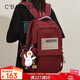 千百度（C.BANNER）書(shū)包小學(xué)生女大學(xué)生雙肩包大容量旅游輕便背包電腦包高顏值旅行包