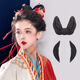 遇上佳人 古裝漢服假發(fā)髻 長歌行同款發(fā)髻古風明制盤發(fā)造型牛角日常墊發(fā)包 長歌行發(fā)髻+尖牛角