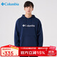 Columbia哥倫比亞衛衣男款加絨運動(dòng)圓領(lǐng)套頭打底衫JE1600 468 L