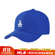 MLB帽子潮流棒球帽男女硬頂遮陽(yáng)防曬洋基隊休閑鴨舌帽旅行帽禮物 小標深藍LA（軟頂）