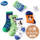 迪士尼（Disney）A類(lèi)兒童襪子男童中筒襪秋冬柔棉卡通寶寶小孩學(xué)生襪SM33096 22-24
