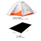 牧高笛冷山UL雙層帳篷戶(hù)外 輕量化露營(yíng)防風(fēng)防雨超輕便攜易搭建徒步帳篷 冷山UL 3月光白30D+專(zhuān)用地墊