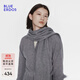 BLUE ERDOS【100%山羊絨】25早秋新品保暖時(shí)尚純色羊絨圍巾 中灰 180cmX30cm