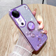 羅璐鷗vivo S19手機(jī)殼女款軟殼硅膠殼vivo S19Pro外殼全包防摔V2364A支架保護(hù)套水鉆漸變閃粉電鍍保護(hù)殼 【漸變丁香紫】+指環(huán)支架+全屏保護(hù)膜 vivo S19