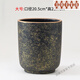 妙普樂(lè)高檔景德鎮(zhèn)龜背竹專用陶瓷花盆特大號(hào)歐式大號(hào)大花蕙蘭客廳落地天 A015午夜藍(lán)大號(hào)(塑料托盤) 陶瓷
