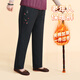 大唐夫人【加厚棉褲】媽媽褲子中老年女裝秋冬裝直筒棉褲寬松外穿奶奶長(cháng)褲