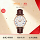 美度（MIDO）瑞士手表 貝倫賽麗系列 羅馬盤(pán) 長(cháng)動(dòng)能 商務(wù)休閑 機械皮帶男表