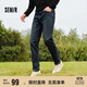森馬（Semir）森柔牛仔牛仔褲男冬經(jīng)典復古通勤百搭103724124101A