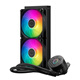 酷冷至尊 冰神B360Core 水冷散熱器 360/240水排 多平臺(tái)扣具 LGA1700 增大冷頭銅底 ARGB效能扇 TDP280W 冰神B240coreARGB/多平臺(tái) 黑色