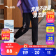 安踏兒童褲子女大童裝2025秋季新款優(yōu)可絲時(shí)尚舒適親膚針織運動(dòng)長(cháng)褲 基礎黑-2 150