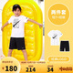 NIKE3BRAND 耐克童裝純棉【短袖T恤+短褲2件套】夏季兒童運(yùn)動套裝