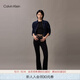 Calvin KleinJeans25秋季新款女士休閑百搭ck雙面用金色字母帶扣皮帶腰帶禮物 YIJ-太空黑/城堡灰 85cm