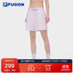 FILAFUSION斐樂(lè )潮牌梭織短褲女2025夏季休閑防曬寬松三分褲