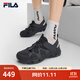斐樂(lè )（FILA）官方WAVY涼鞋男鞋2025夏季新款波光鞋溯溪鞋休閑運動(dòng)鞋 魚(yú)子灰/黑沙灰-GB 40.5