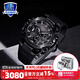 卡西歐（CASIO） G-SHOCK鋼鐵黑暗之心明星同款藍天使GST-B100太陽(yáng)能男表運動(dòng)手表 GST-B400BB-1APFT黑武士系列