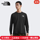 The North Face北面長(cháng)袖T恤男25新款戶(hù)外運動(dòng)舒適吸濕透氣圓領(lǐng)速干衣打底衫8DG5 JK3/宇宙黑 L /175/100A
