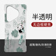 韓能華為Pura70pro+手機殼硬殼透明無(wú)邊框中國風(fēng)熊貓超薄防摔鏡頭全包卡通散熱新款保護套 pura70pro/pro+無(wú)邊框半透明-諸事順意