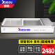 雪鷗臺(tái)式冷藏冷凍展示柜冰柜保鮮柜商用移動(dòng)三輪車擺攤冰柜冰箱小型燒烤炸串串鹵菜熟食涼菜展示冰柜 【銅管制冷】TCD-200T長2.0米有燈