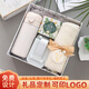 唐貝醫(yī)師節(jié)禮物送醫(yī)生伴手禮盒實用小禮品商務(wù)公司員工入職團建保溫杯 白保溫杯+支架+毛巾+皂套裝(京)