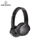 鐵三角ATH-S220BT頭戴式無(wú)線(xiàn)藍牙高品質(zhì)降噪運動(dòng)有線(xiàn)耳機 黑色