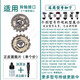 適用philips飛利浦剃須刀刀頭刀片網(wǎng)刮胡刀電池配件PQ206 PQ215 216 PQ226馳慧 刀片1個(gè)