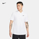 耐克（NIKE）官方DRI-FIT男子速干網(wǎng)球翻領(lǐng)T恤秋季POLOS針織DH0858 100白/(黑) L