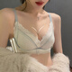 九寸陽(yáng)光薄款內衣女小胸聚攏收副乳防下垂美背無(wú)鋼圈少女文胸柔軟類(lèi)蕾絲邊 奶酪白【AB通用】 75B