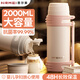 恩爾美（nRMEi）保溫杯壺大容量?jì)和瘚雰簩殞毻獬鰶_奶粉家用熱水瓶316不銹鋼水杯 【抗菌316不銹鋼款】-2.0L西柚粉