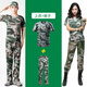 艾買純棉軍訓(xùn)服短袖男夏季迷彩t恤薄款速干T恤初高中大學(xué)生軍訓(xùn)服套裝 灰迷純棉T恤+長褲 165(適合100-110斤)