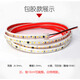 led燈帶自粘220v免驅動(dòng)高壓燈條貼片高亮背景線(xiàn)條燈家用客廳吊頂 220V包膠防水 暖光