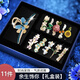 妖嬈貓星期頭繩發(fā)圈發(fā)夾發(fā)卡頭飾女高端2025款教師節禮物實(shí)用生日禮物女