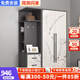 舒爾源 衣柜衣櫥輕奢臥室家具儲物柜整體大衣柜平開(kāi)門(mén) 單柜+抽屜邊柜 長(cháng)80【兩門(mén)】