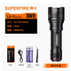 神火（SupFire）L6-XPE/R5強(qiáng)光手電筒T6充電式LED戶外燈26650遠(yuǎn)射王經(jīng)典36W大功率 L6-G（36瓦）單電套裝5000毫安