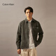 Calvin KleinJeans【帥克衫】春秋男士美式復古ck寬松純棉燈芯絨襯衫外套 PFV-泥棕 M