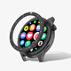 西蒙迪奧適用于小米watchs4表圈小米手表s3百變表圈表帶小米手表s4鋼化膜貼膜腕帶套裝金屬旋轉表冠表帶 【金屬百變表圈-刻度黑色】配鋼化膜 小米Watch S3