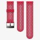 頌拓（SUUNTO）suunto9suunto7斯巴達(dá)原裝快拆替換表帶24MM快拆表帶 24MM紅色硅膠表帶快拆