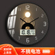 鵬創(chuàng  )瑞士機芯日歷現代時(shí)尚光影藝術(shù)客廳掛鐘家用石英簡(jiǎn)約輕奢掛表鐘表