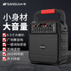 山水（SANSUI）無線藍牙音響廣場舞戶外k歌大功率大音量小喇叭小型手提便攜家用播放器擴音器收款音箱 旗艦版無麥【立體式環(huán)繞音效】