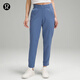 lululemon丨Luxtreme? 女士修身款松緊腰中腰長(zhǎng)褲 LW5GSVA 綠洲藍(lán) M