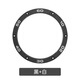 西蒙迪奧適用于小米watchs4表圈全包防撞防摔Xiaomi Watch S3表圈表帶新款小米watchs3/s4表帶男女款配件換 【黑白拼色】五星圓環(huán)（夜光款） 小米watch s3
