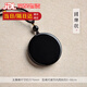 滿(mǎn)貴人黑曜石平安無(wú)事牌吊墜項(xiàng)鏈無(wú)字牌男女方牌圓牌轉(zhuǎn)運(yùn)掛件本命年飾品 圓牌款