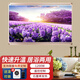 鑫萬(wàn)豐石墨烯取暖器壁掛式電暖氣片取暖畫(huà) 碳晶電熱板取暖器墻暖壁畫(huà)節能省電速熱電暖畫(huà) 金框1200瓦-M630-紫韻