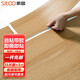 斯圖（sitoo）PVC地板革加厚耐磨防滑自粘水泥地面辦公家用地板貼直接貼翻新貼 原木色35片（約5平方）不包安裝