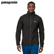 巴塔哥尼亞（Patagonia）男士抓絨衫 R1抓絨衣立領(lǐng)開(kāi)衫夾克保暖R1 TechFace Jkt 83581 BLK L
