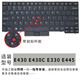 精群亞適用于Thinkpad聯(lián)想E430C E570 E560 E450C E470C E330 W450鍵盤(pán) E430 E430C E330 E445帶桿款 官方標配